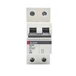 Disjoncteur BH-D6 2P 16A TYPE C N Courbe C. 6kA