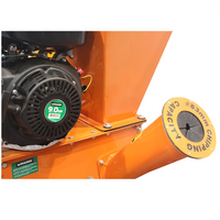 Broyeur de Branches déchiqueteuse de feuilles d’arbre thermique  9CV moteur 4T
