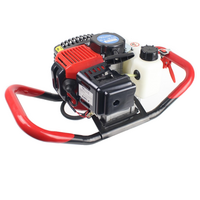 Tarière thermique à essence avec 3 forets, 51.7CC 1.85Kw