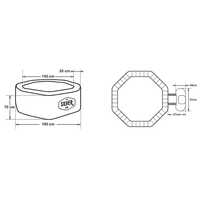 NetSpa Silver Poolstar 5 places Modèle 2022