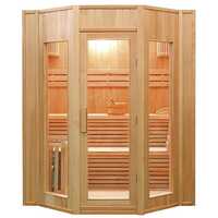 Sauna a vapor ZEN - 4 lugares - fogão Harvia incluído