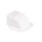 Curva salida de pared para canaleta 90 x 65 blanco